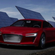 Illustration for article titled Audi R8 e-Tron Concept Is Not An Electric Lightcycle